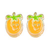 Transparent Acrylic Enamel Beads TACR-N012-004F-2
