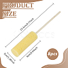 8Pcs Clay Pottery Sponge Stand AJEW-BC0009-64B-2