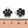 Alloy Enamel Pendants ENAM-T020-41C-RS-3