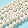 Natural Cultured Freshwater Pearl Beads Strands PEAR-E017-17-2