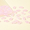 50Pcs Transparent Spray Painted Glass Beads GLAA-FS0002-06I-9