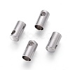 Tarnish Resistant 304 Stainless Steel Cord Ends STAS-F232-01G-P-1