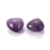 Natural Amethyst Heart Love Stone G-I219-08-2