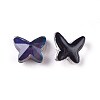 Faceted Glass Cabochons GLAA-E411-08-2