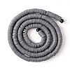 Handmade Polymer Clay Beads Strands CLAY-R089-4mm-Q062-3