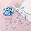 400Pcs 4 Colors Opaque Acrylic Beads MACR-SZ0001-79D-5
