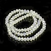 Electroplate Glass Beads Strands EGLA-A034-J6mm-T05-2