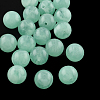 Round Imitation Gemstone Acrylic Beads X-OACR-R029-6mm-26-1