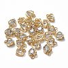 Heart Alloy Charms ZIRC-R007-043A-03-1