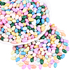 500Pcs Baking Paint Glass Seed Beads SEED-PA0001-05A-1