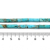 Dyed Natural Imperial Jasper Beads Strands G-H087-H01-01A-5