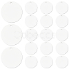25Pcs Aluminum Pendants FIND-SP0002-68A-02-1