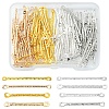 160Pcs 8 Styles Iron Connector Charms IFIN-FS0001-20-1