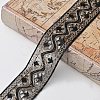 10 Yards Polyester Embroidery Lace Ribbon with Paillette PW-WG94215-02-4