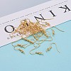 Brass Earring Hooks X-KK-F824-017G-4
