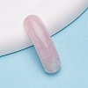 Natural Rose Quartz Curved Rectangle Links PW-WGACC19-01-1