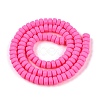 Handmade Polymer Clay Beads Strand CLAY-T021-01H-2