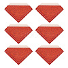 Glitter Imitation Leather Book Corner Protectors AJEW-TAC0038-03B-2