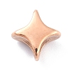 Ion Plating(IP) 304 Stainless Steel Slide Charms STAS-I190-27RG-2