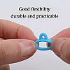 60Pcs 2 Style Silicone Pendant SIL-GF0001-42E-6