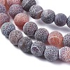 Natural Weathered Agate Beads Strands G-L534-03-6mm-2