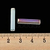 Electroplate Glass Beads GLAA-D024-01E-4