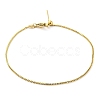 304 Stainless Steel Add a Bead Adjustable Box Chains Bracelets for Women BJEW-M307-01A-G-1