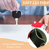 6Pcs 6 Colors Cowhide Nonslip Waterproof Reusable Key Sleeve FIND-OC0003-53-6