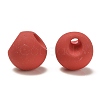 Rubberized Acrylic Beads OACR-G012-05A-2