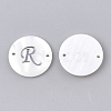 Freshwater Shell Links connectors SHEL-S274-22R-P-2