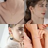 32Pcs 8 Styles Zinc Alloy Kitten Open Back Bezel Pendants PALLOY-SC0003-53G-6