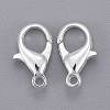 Zinc Alloy Lobster Claw Clasps E105-S-2