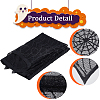 Halloween Theme Polyester Lace Embroidery Table Mats AJEW-WH0166-64-6