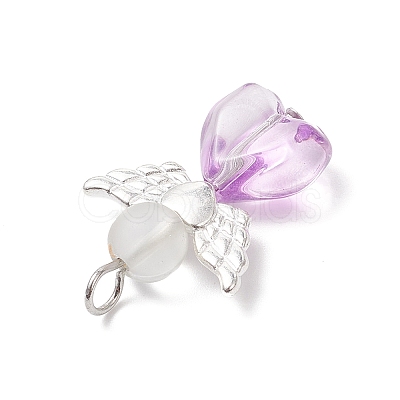 Glass Pendants PALLOY-JF04591-1