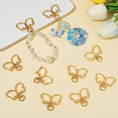 20Pcs Alloy Swivel Clasps FIND-SC0017-28G-1
