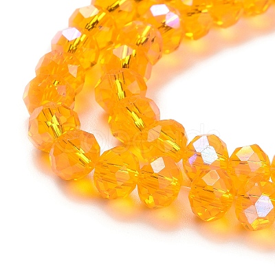 Electroplate Glass Beads Strands LS-EGLA-A034-T6mm-L11-1