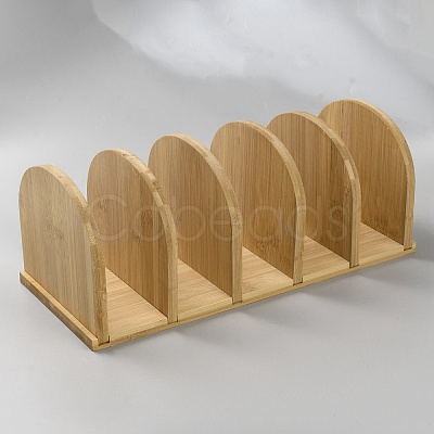 5-Slot Wood File Storage Shelf ODIS-WH0030-114-1