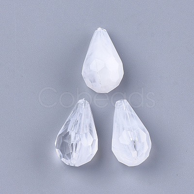 Acrylic Beads X-OACR-S028-043-1