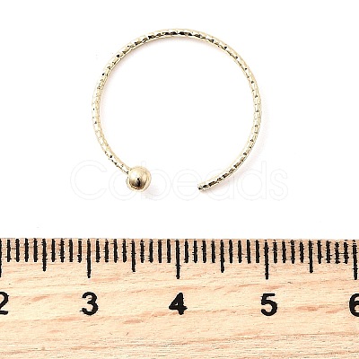 Brass Cuff Ring Settings KK-P337-01G-1