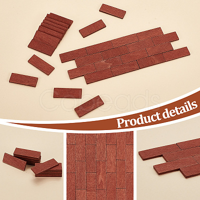 200Pcs Aspen Wood Floor DIY-GA0006-91A-1