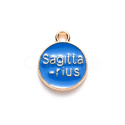 Alloy Enamel Pendants LS-ENAM-S124-01A-02F-1