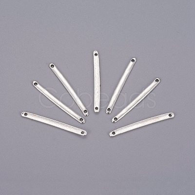 Tibetan Style Bar Links connectors TIBE-A14039-AS-FF-1