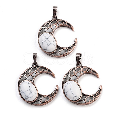 Natural & Synthetic Gemstone Pendants G-L602-01R-1