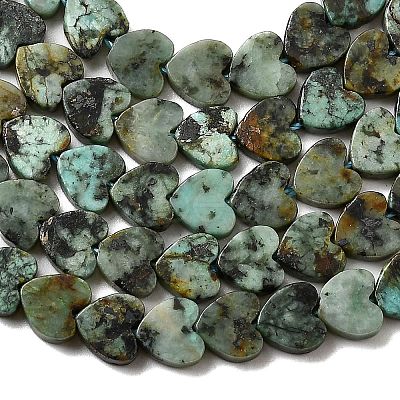 Natural African Turquoise(Jasper) Beads Strands G-A272-A01-25-1