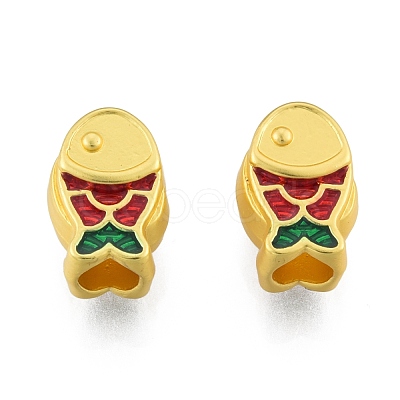 Alloy Enamel Beads FIND-G035-58MG-1