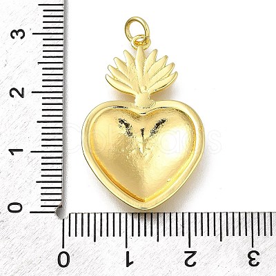 Brass Pendants KK-G525-12G-1