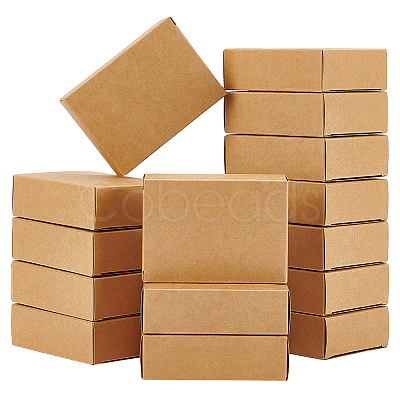 Kraft Paper Mailer Boxes CON-WH0093-09-1