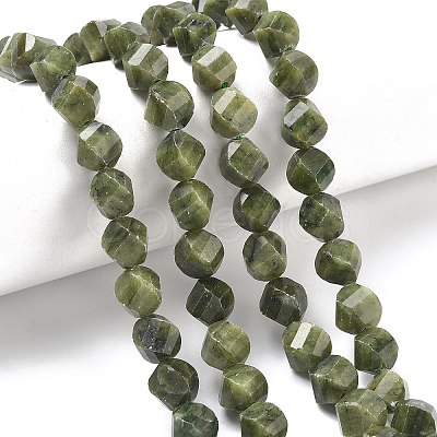 Natural Chinese Southern Jade Beads Strands G-C267-B20-1