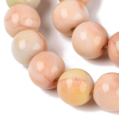 Imitation Lamowork Glass Beads Strands GLAA-Q106-07A-07-1