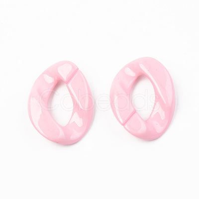 Opaque Acrylic Linking Rings OACR-T024-01-G01-1